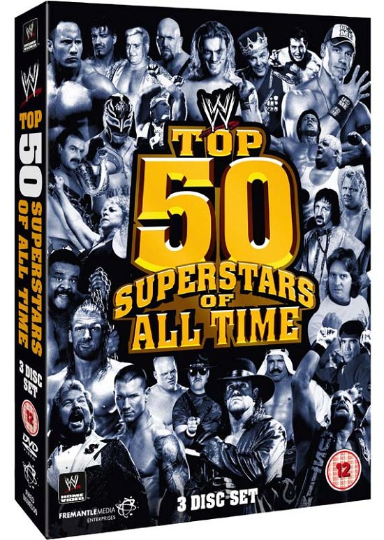 WWE  Top 50 Superstars Of All Time - WWE  Top 50 Superstars Of All Time - Movies - World Wrestling Entertainment - 5030697022929 - February 23, 2013