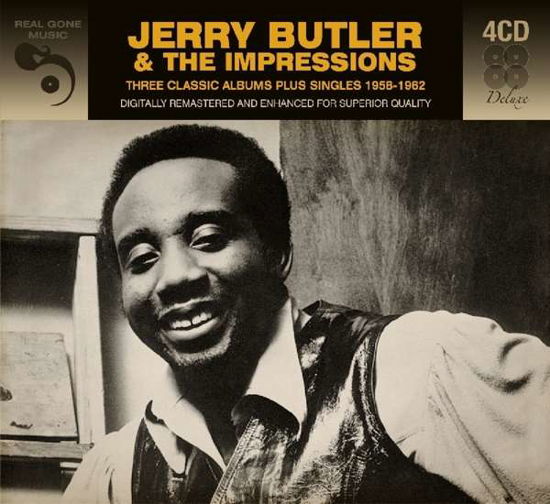 3 Classic Albums Plus - Jerry Butler - Musiikki - REAL GONE MUSIC DELUXE - 5036408189929 - perjantai 14. huhtikuuta 2017