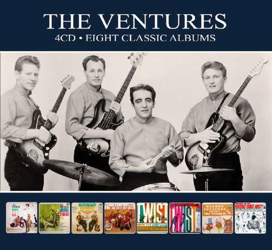 Cover for Ventures · Ventures - 8 Classic Albums (CD) [Digipak] (2019)