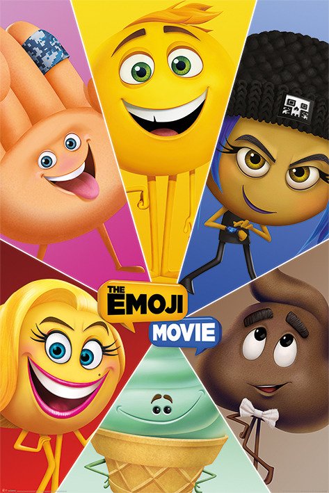 Cover for Emoji Movie · Emoji Movie - Star Characters (poster Maxi 61x915 Cm) (MERCH)