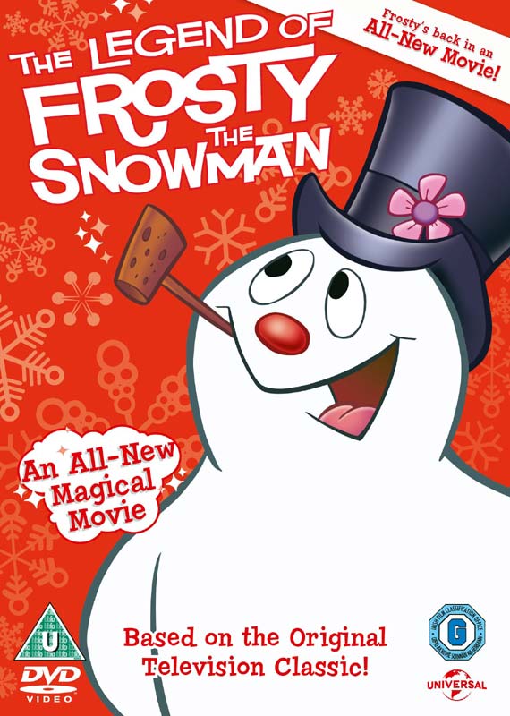 The Legend Of Frosty The Snowman DVD 2012