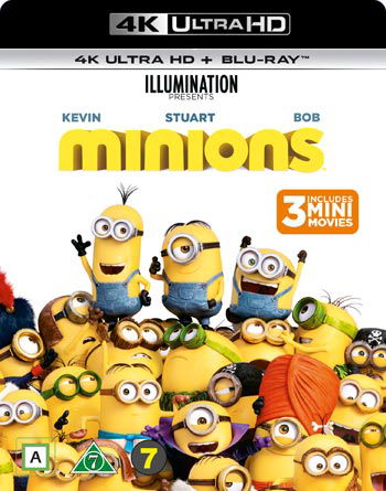 Cover for Minions (4K UHD + Blu-ray) [4K edition] (2017)