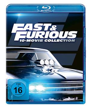 Fast & Furious - 10-movie-collection - Vin Diesel,paul Walker,dwayne Johnson - Películas -  - 5053083266929 - 7 de diciembre de 2023