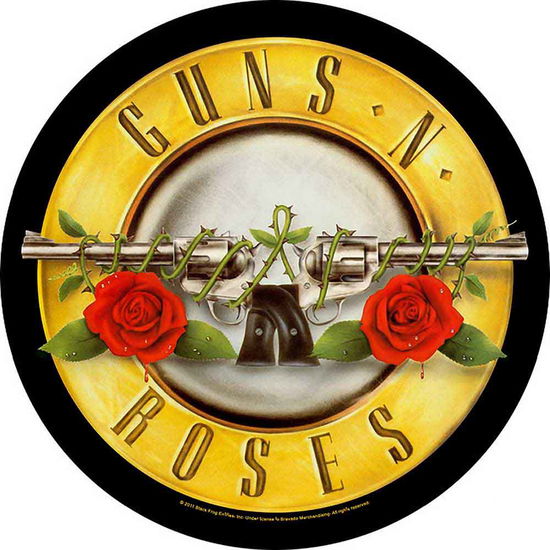 Cover for Guns N Roses · Guns N' Roses Back Patch: Bullet Logo (MERCH) [Black edition] (2019)