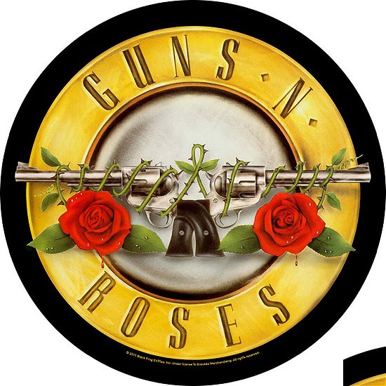 Cover for Guns N Roses · Guns N' Roses Back Patch: Bullet Logo (MERCH) [Black edition] (2019)