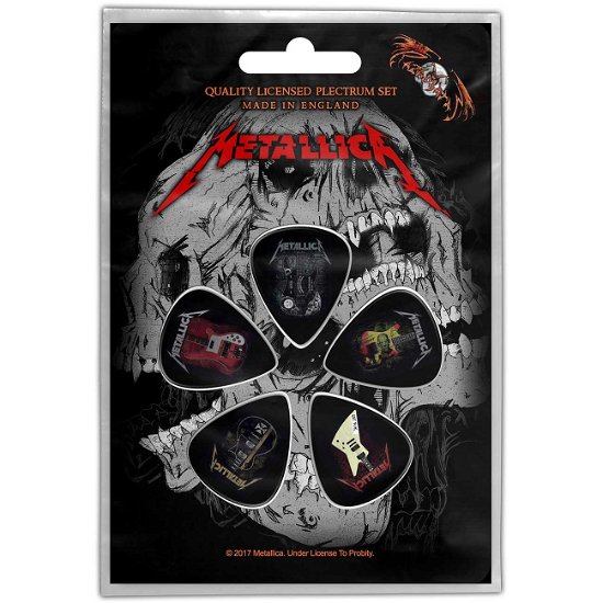 Metallica Plectrum Pack: Guitars - Metallica - Merchandise -  - 5055339787929 - 