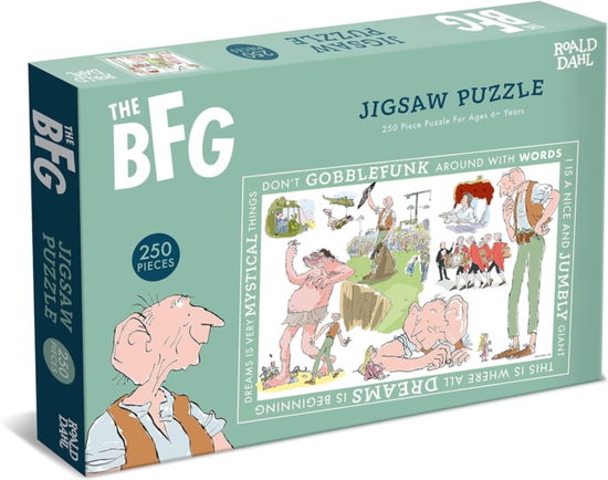 Roald Dahl Puzzles 250Pc Big Friendly Gi - Paul Lamond Games - Jogo de tabuleiro - Paul Lamond Games - 5056015084929 - 3 de abril de 2023