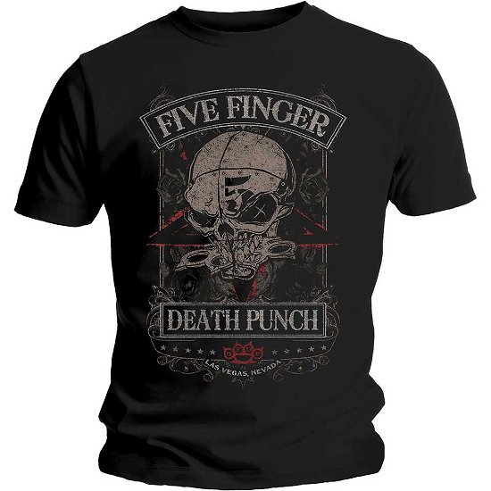 Five Finger Death Punch Unisex T-Shirt: Wicked - Five Finger Death Punch - Gadżety - Global - Apparel - 5056170619929 - 10 stycznia 2020