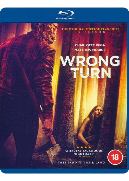 Cover for Wrong Turn (Blu-ray) (2021)