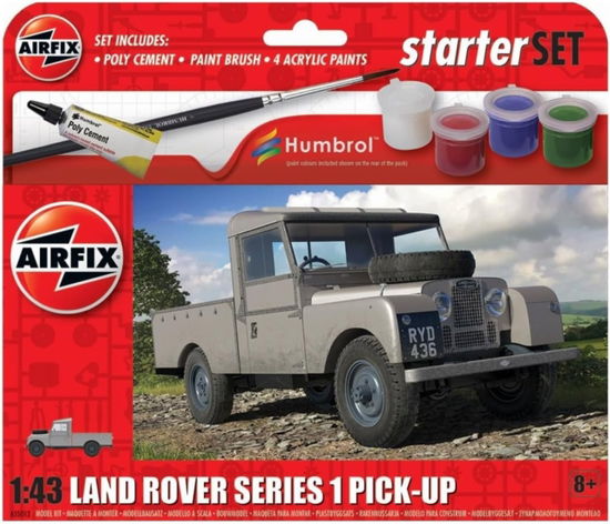 Cover for Airfix · Airfix STARTER SET - LAND ROVER SERIES 1 Model Toy (Paperback Bog) (2024)