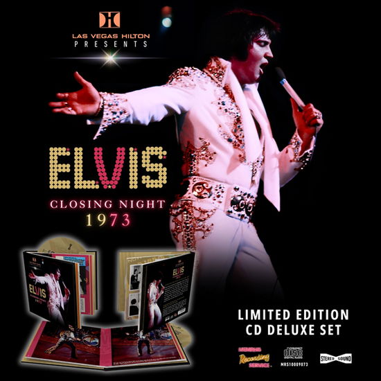 Las Vegas Closing Night 1973 (CD Digi Book) - Elvis Presley - Musiikki - MEMPHIS RECORDING - 5063176048929 - perjantai 20. syyskuuta 2024