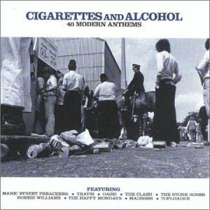 Cover for Cigarettes and Alcohol: 40 Mod (CD) (2015)