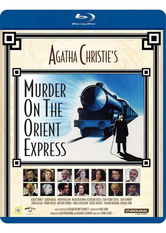 Cover for Murder on the Orient E (Blu-Ray) (2022)