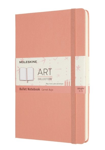 Moleskine Art Large Bullet Notebook: Coral Pink - Moleskine - Boeken - Moleskine - 8056420852929 - 19 juli 2021
