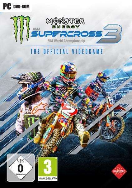 Cover for Game · Monster Energy Supercross - The Official Videogame 3 (PC) Englisch (PS4) (2020)