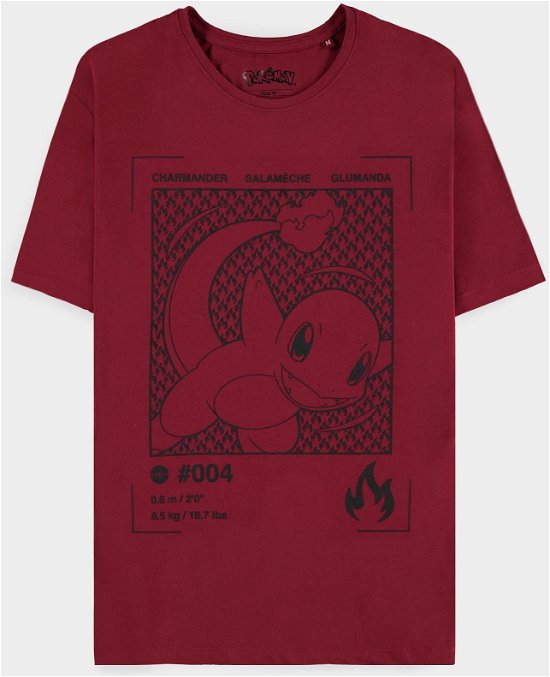 Cover for Pokemon · Charmander - Men'S Short Sleeved T-Shirt - M Short Sleeved T-Shirts M Red (DVD)
