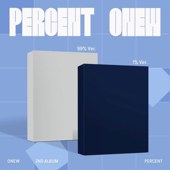 Cover for ONEW · Percent (CD/Merch) [Random Photobook edition] (2025)