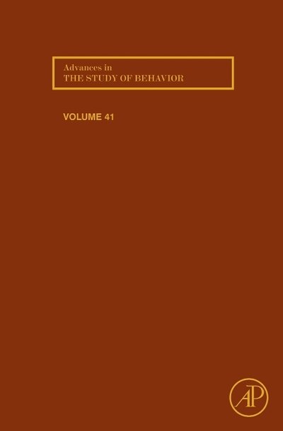 Cover for H Jane Brockmann · Advances in the Study of Behavior, Volume 41 (Hardcover Book) (2010)