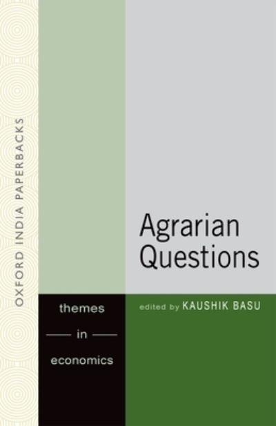 Cover for Kaushik Basu · Agrarian Questions (Paperback Book) (1997)