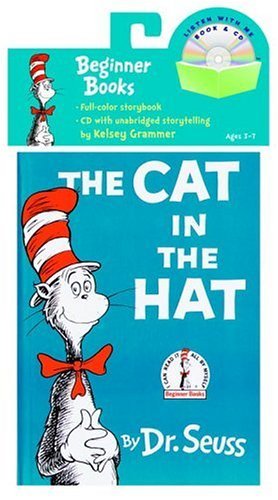 Cover for Dr. Seuss · The Cat in the Hat Book &amp; CD (Paperback Book) [Pap / Com edition] (2005)