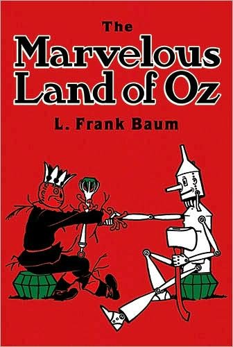 Cover for L. Frank Baum · The Marvelous Land of Oz - Dover Children's Classics (Paperback Book) (2003)