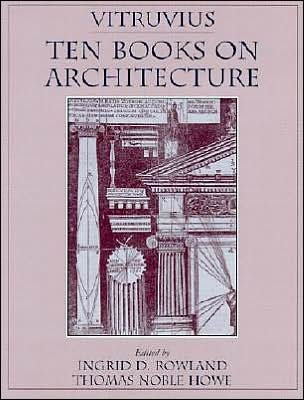 Vitruvius: 'Ten Books on Architecture' - Vitruvius - Kirjat - Cambridge University Press - 9780521002929 - maanantai 15. tammikuuta 2001