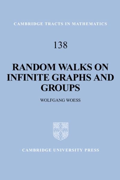 Cover for Woess, Wolfgang (Technische Universitat Graz, Austria) · Random Walks on Infinite Graphs and Groups - Cambridge Tracts in Mathematics (Hardcover Book) (2000)