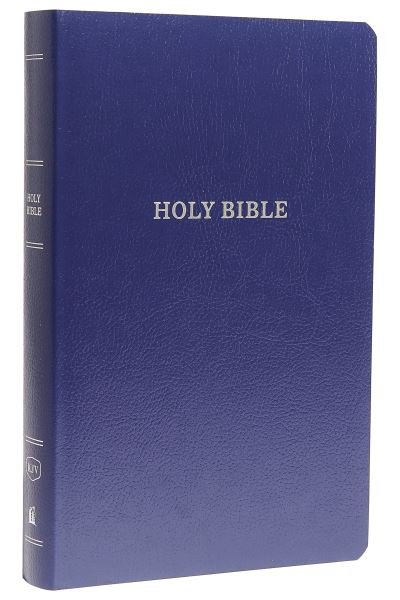 Cover for Zondervan · KJV, Gift and Award Bible, Leather-Look, Blue, Red Letter, Comfort Print (Paperback Bog) (2017)