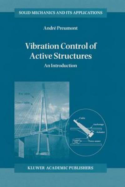 Cover for Andre? Preumont · Vibration control of active structures (Book) (1997)
