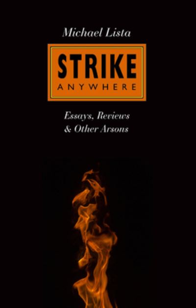 Cover for Michael Lista · Strike Anywhere (Paperback Book) (2016)