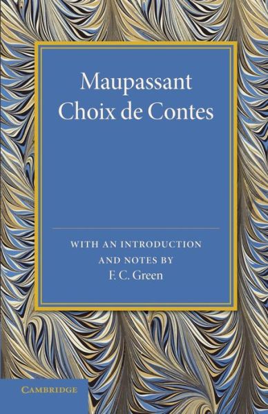 Cover for Guy De Maupassant · Maupassant: Choix de Contes (Paperback Book) (2013)