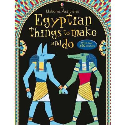 Egyptian things to make and do - Things to make and do - Emily Bone - Books - Usborne Publishing Ltd - 9781409538929 - November 1, 2011