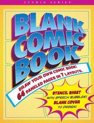 Blank Comic Book (Stencil Included) - Inc Peter Pauper Press - Books - Peter Pauper Press - 9781441332929 - December 13, 2019