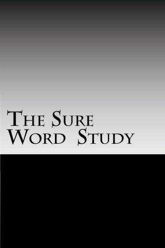 Cover for Bill Chambers · The Sure Word Study (Paperback Book) (2013)