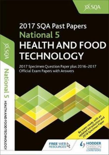 Cover for Sqa · National 5 Health &amp; Food Technology 2017-18 SQA Specimen and (Pocketbok) (2017)