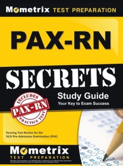 Cover for Pax Nursing Exam Secrets Test Prep · PAX-RN Secrets Study Guide (Hardcover Book) (2018)