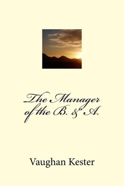 Cover for Vaughan Kester · The Manager of the B. &amp; A. (Paperback Book) (2016)