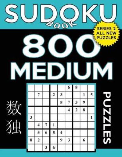 Cover for Sudoku Book · Sudoku Book 800 Medium Puzzles (Pocketbok) (2017)