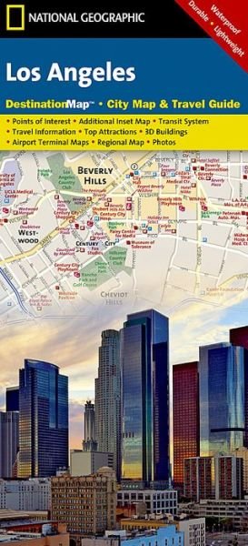 Cover for National Geographic Maps · Los Angeles: Destination City Maps (Landkarten) (2022)