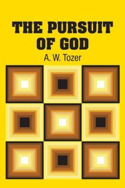 Cover for A W Tozer · The Pursuit of God (Pocketbok) (2018)