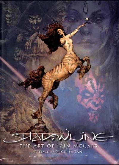 Cover for Iain McCaig · Shadowline: The Art of Iain McCaig (Hardcover Book) (2021)