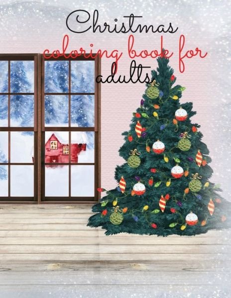 Cover for Cristie Jameslake · Christmas coloring book for adults (Paperback Book) (2020)