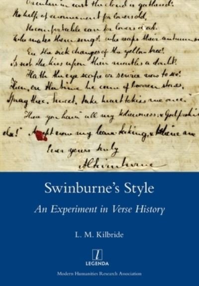 Cover for L. M. Kilbride · Swinburne's Style (Book) (2020)