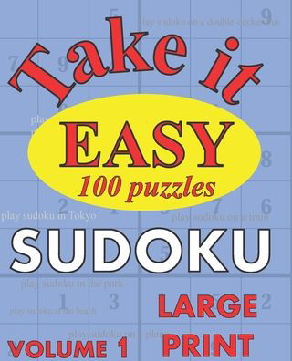 Cover for I Love Sudoku · Take It Easy Sudoku (Paperback Book) (2019)