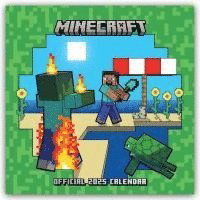 Official Minecraft Square Calendar 2025 (Calendar) (2024)