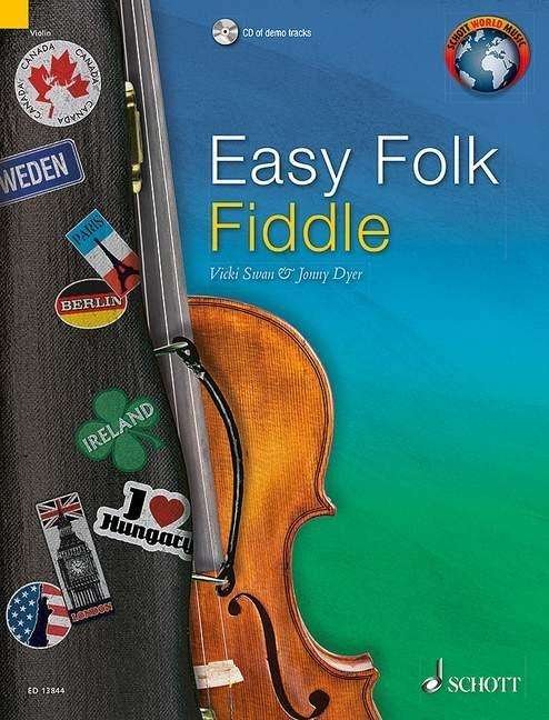 Cover for Hal Leonard Publishing Corporation · Easy Folk Fiddle (MISC) (2016)