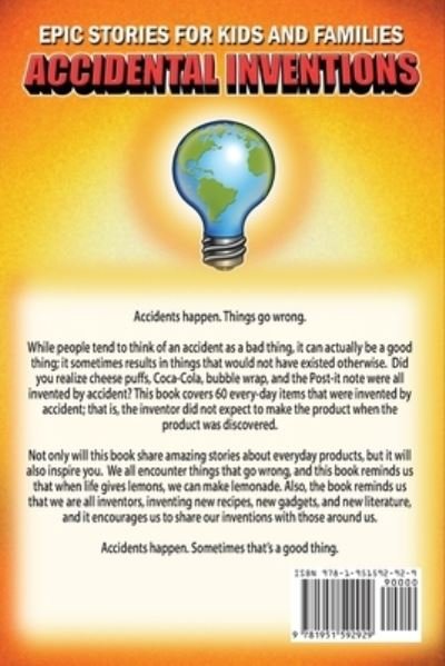 Cover for Bcbm Holdings · Epic Stories For Kids and Family - Accidental Inventions That Changed Our World (Paperback Bog) (2021)