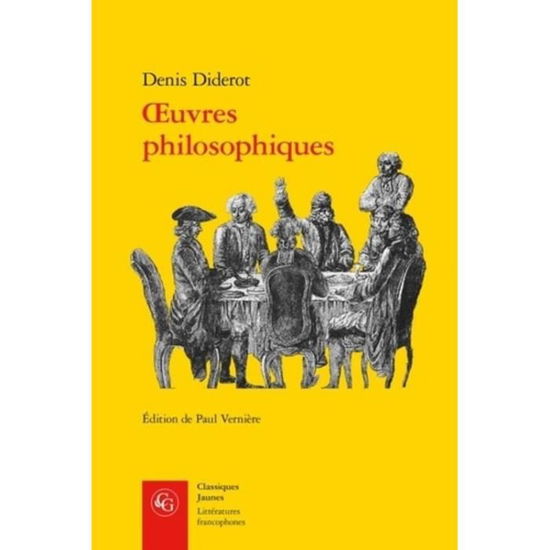 Cover for Denis Diderot · Oeuvres Philosophiques (Paperback Book) (2018)