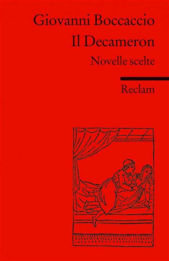 Cover for Giovanni Boccaccio · Reclam UB.19792 Boccaccio:Il Decameron (Bok)