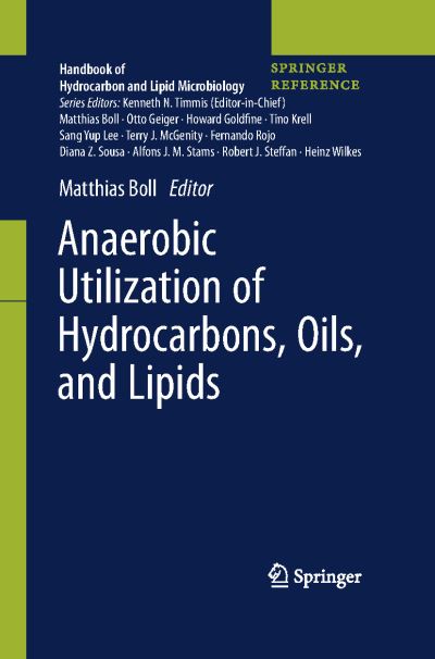 Cover for Matthias Boll · Anaerobic Utilization of Hydrocarbons, Oils, and Lipids (Paperback Book) (2020)